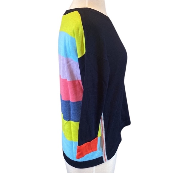 Foil Color Block Sweater - Picture 3 of 9